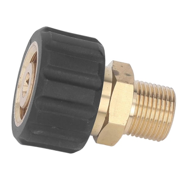 Högtryckstvätt Adapter Pistol Slanganslutning 5000PSI Reservdelar Tillbehör Hane G3/8 till Hona M22 14mm