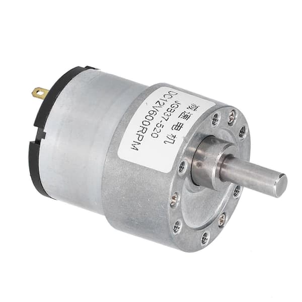 JGB37?520 12V 600RPM DC Ormgirmotor Turbo Reduksjonsaksel for Vindus- og Døråpner