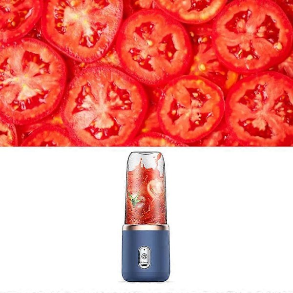 Mini Juicer Kop Multifunktionel Bærbar Genopladelig Juicer Blender til Studenterhusholdning