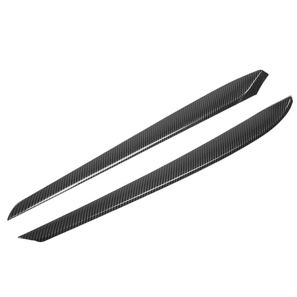 1 Par Bil Innvendig Dørpanel Deksel Karbonfiber Mønster Dørpanel Dekor Erstatning For Tesla Model 3 Y
