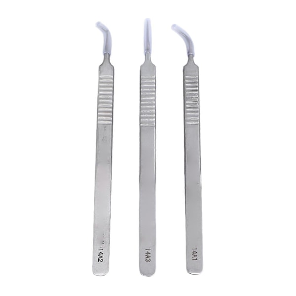 3 stk. Flyvende Tråd Pincet Sæt Ultra Præcis Aluminium Legering Industriel Brug Kit 16cm Længde