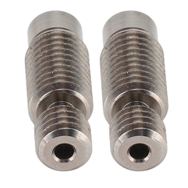 2 st Alla Metall Hotend Halsrör Hög Precision Glatt Inre Hot End Halsrör för 3D-skrivare Långdistans Gängtyp
