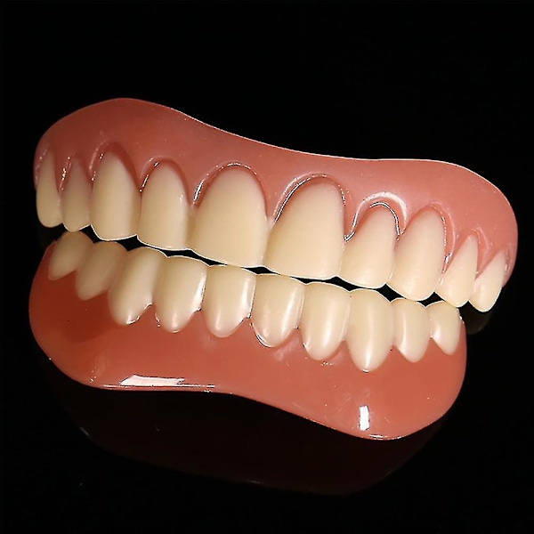 Fasader Snap On Löständer Omedelbart Leende Kosmetiska Tandproteser Dental set