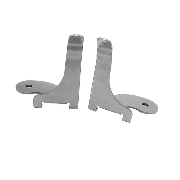 Rustfritt stål bil front grill spotlys festebrakett for- Mini R50 R52 R53 2001-2007