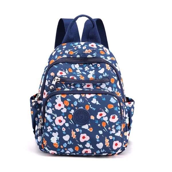 Vento Marea Mini Ryggsäck Blommigt Tryck Axelväska Style 15