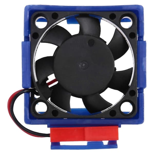 VXL-3s ESC Køleventilator og Motor Dobbelt Ventilatorsæt Kompatibelt med til Slash Stampede Blå