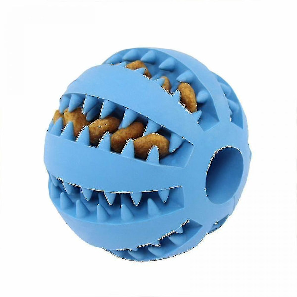 7cm Mjukisdjur Leksak Rolig Interaktiv Elastisk Boll Tuggleksak för Hund