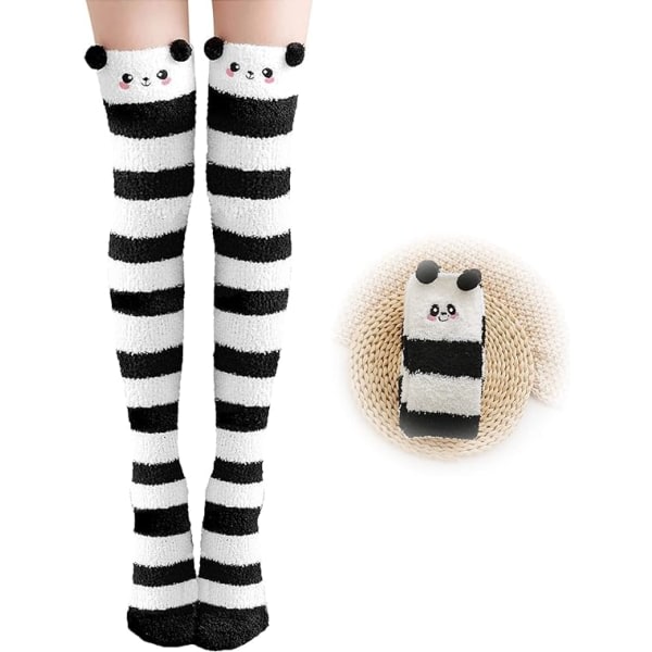 pair Knee high socks (Stripes), Knee high socks, Panda S