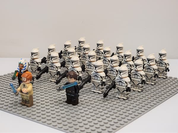 Star Wars Phase 1 Clone Trooper vs. Battle Droid Rakennussarja - 66 osaa [JUN]