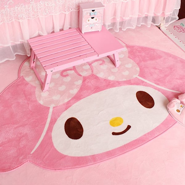 Tianluo Tæppe, Sødt Tegneserie My Melody Tæppe, Anime, Hjem, Blødt Pels Tæppe, Børn, Piger, Soveværelse, Stue, Gulvmåtte, Dørmåtte, Dekoration[ch]