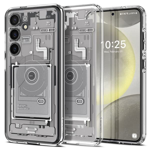 Spigen Galaxy S24 Deksel Ultra Hybrid Zero One Hvit[JUN] 70