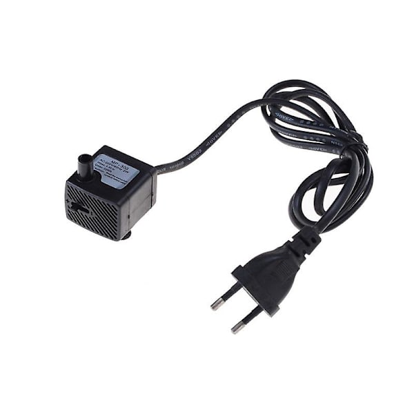 Nedsänkbar vattenpump för akvarium, fontän, fiskdamm etc. - EU-kontakt