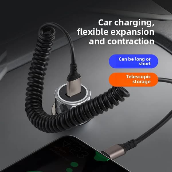 6A Snabbladdnings USB C-kabel USB-C till USB-C & USB-A till USB-C[JUN] 0.25m-1m USB A to USB C