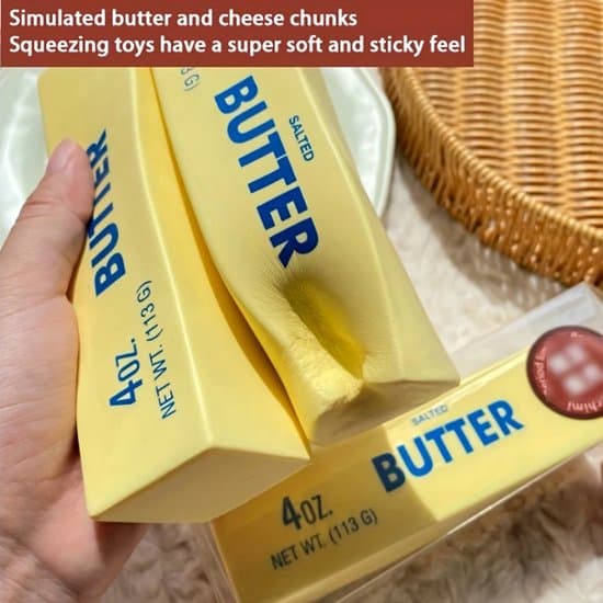 Smörsticka – Långsamt stigande stresslindring – Kompakt och bärbar (2-pack)