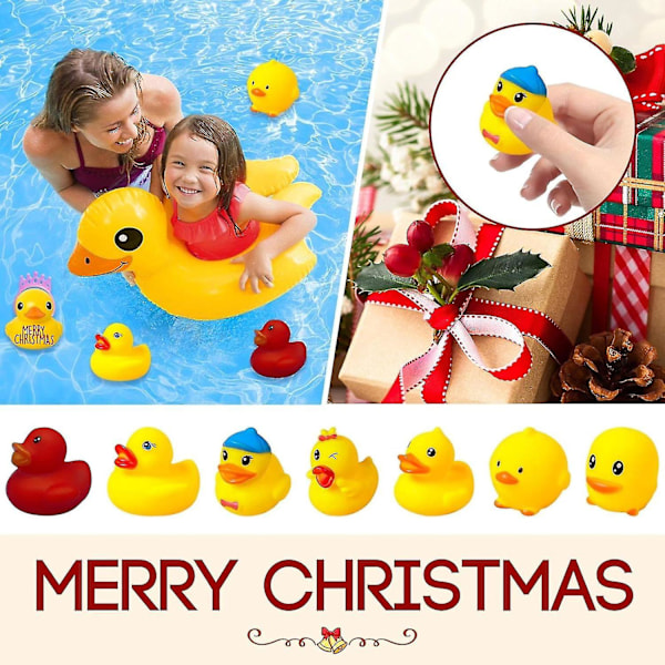 Julekalender 2023 med Gummiand, Jule Nedtælling til Børn, Badelegetøj And [JUN] 11(24 ducks)