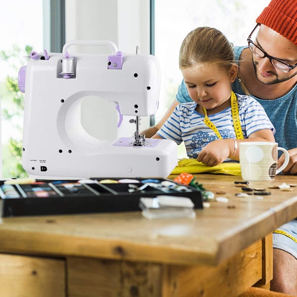 Multifunktionel elektrisk overlock- og låssymaskine - 1 stk