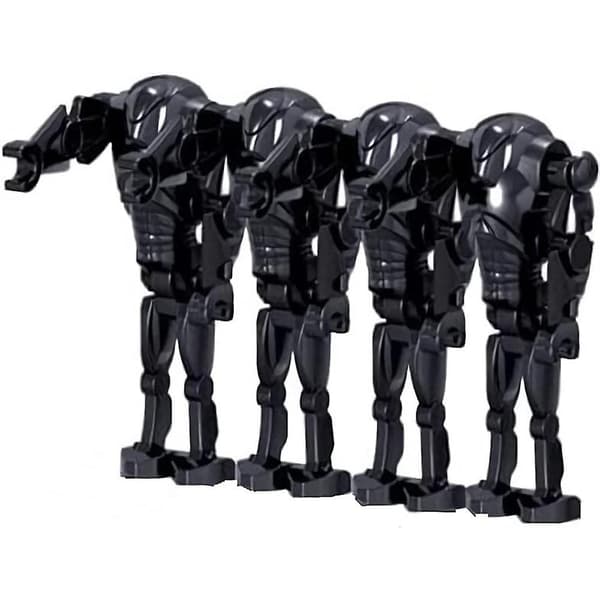 28-pack Armésoldater & Droider Byggklossar Leksaksset [JUN]