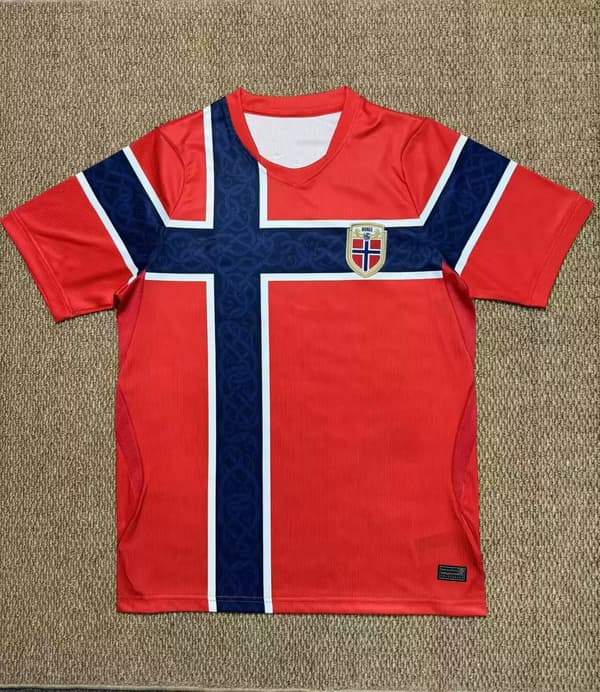 Norja 2026 Kotijalkapallopaita Ødegaard 10 -painatuksella [JUN] M No.10 Ødegaard