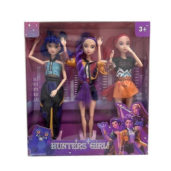 K-POP Demon Hunter Lumimira Zoe Vinylfigur 3-pack [JUN] 30cm 3
