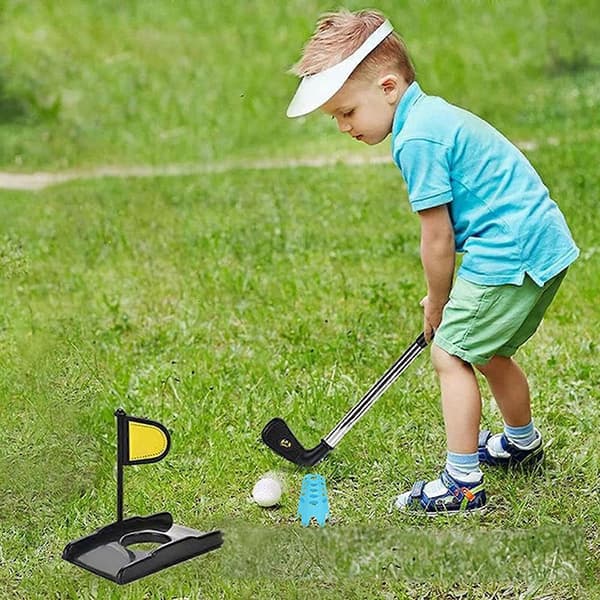 20 Golftees för Hemsimulator - 10 Långa & 10 Korta Övningstees [JUN] yellow