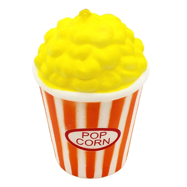 Söta popcorn-klämleksaker Stressavlastande klämmande squishy-bollar Klasspriser Festfavoriter Fidget-leksaker för barn och vuxna