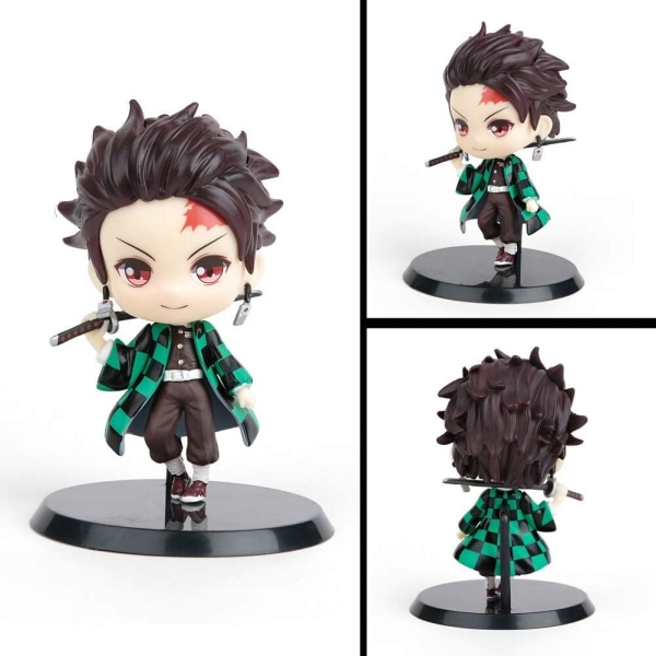 Demon Slayer Figur GK Agatsuma Zenitsu Figur - 2,8 tommer