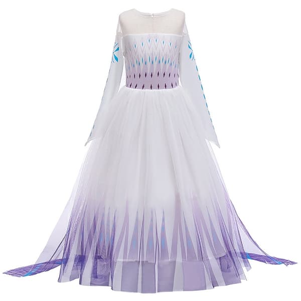 Fryst Elsa Ljusblå Prinsessklänning för Flickor[JUN] 120 Light Blue