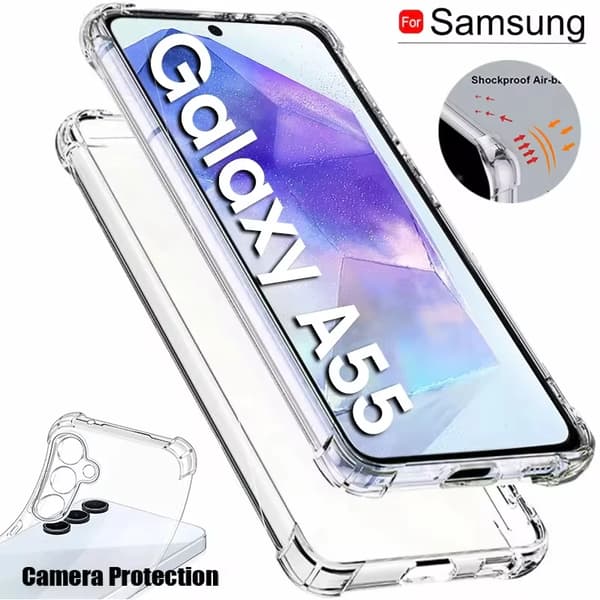 Samsung Galaxy A Series Clear Protective Phone Case[JUN] A53 5G Clear