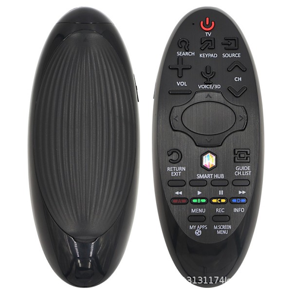 1 Universal fjernkontroll for Samsung TV-fjernkontroll BN59-01184D 01181D 01182D 01185D 01182G Smart TV-fjernkontroll 13,2*5*2,3cm Svart