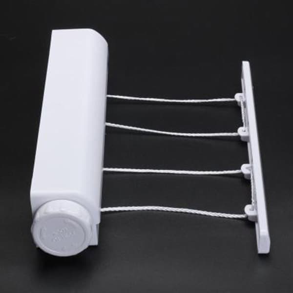 Retracting Clothesline Wall Mounted Clothesline Clothes Drying Rack Clothesline Clothesline Five Ropes