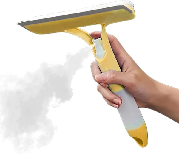 Window Scraper Window Wiper with Foam Spray Window Wiper Set Bathroom Window Scraper with Spray Bottle Window Cleaner