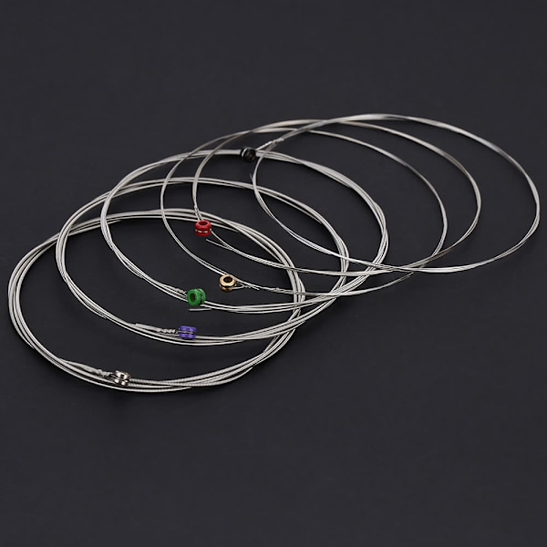 5-pack Orphee elgitarrsträngar Nickelpläterade Super Light