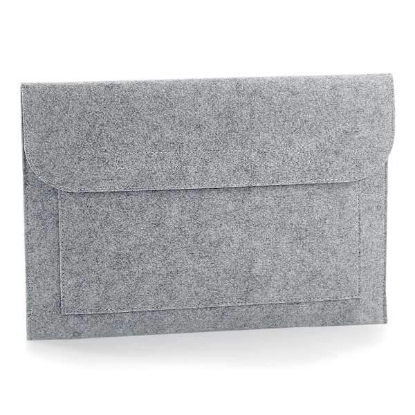 BagBase Filt Laptop/Dokumentfodral/Sleeve One Size Gråmelerad Gråmelerad Grey Melange One Size