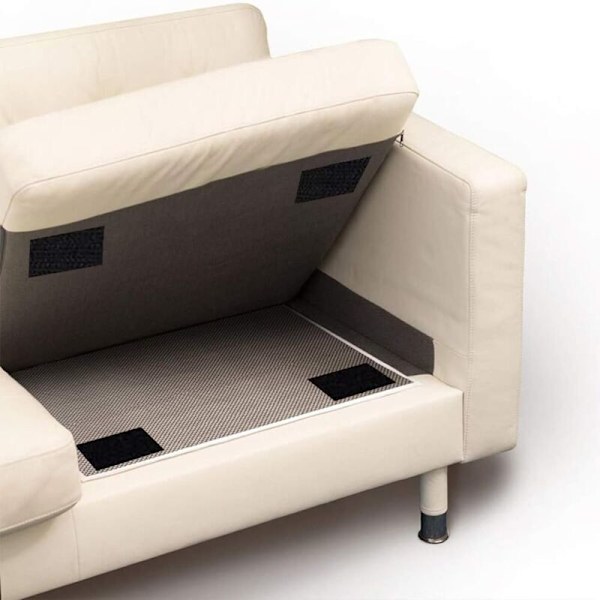 Kaksipuolinen tarra, 12 paria Velcro mustaa itseliimautuvaa nylonteippiä erittäin vahva suorakulmio 6 × 4cm[ch]