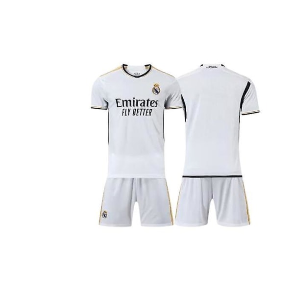 23-24 Ronaldo nr.7 Real Madrid C.f. Hjemme fodboldtrøje T-shirt - 110