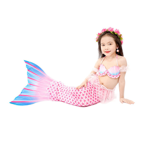 9-osainen merenneito-uimipuku prinsessa bikini monofena uimapuvusetti MY14 MY14 MY14 150