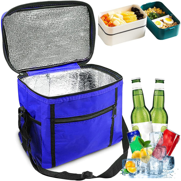 Isolerad Picknick Lunch Bag Box Flexibel Kylning