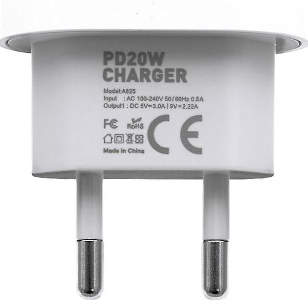 20W USB-C Hurtigoplader Adapter & Kabel 4-pak til iPhone[JUN]