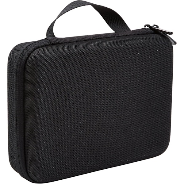 Basics - Beskyttende etui til medium actionkamera med skumindlæg, bærbart og let, 22,9 x 17,8 x 6,4 cm, ensfarvet, sort D