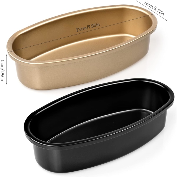 2st Oval Cheesecake Pan 9 Non-Stick Cake Pan Form