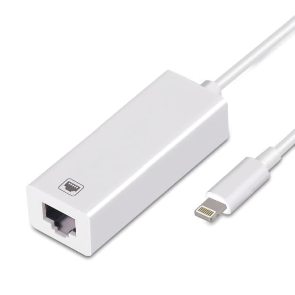 CQBB Ethernet RJ45-adapter til Lightning til iPhone og iPad 100-yux