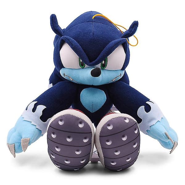 Sonic the Hedgehog Plyslegetøj - 30 cm Blå Shadow Udstoppede Dyr [JUN]