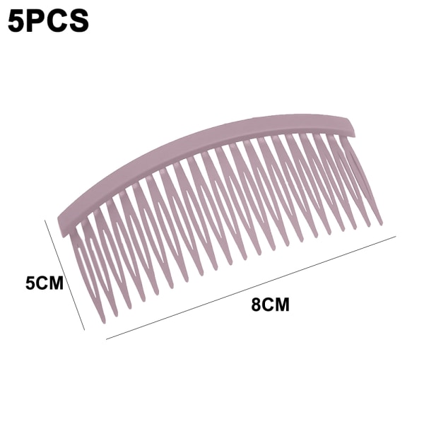5 stk. hårkamme til kvinder, tilbehør, brudekam 21 T