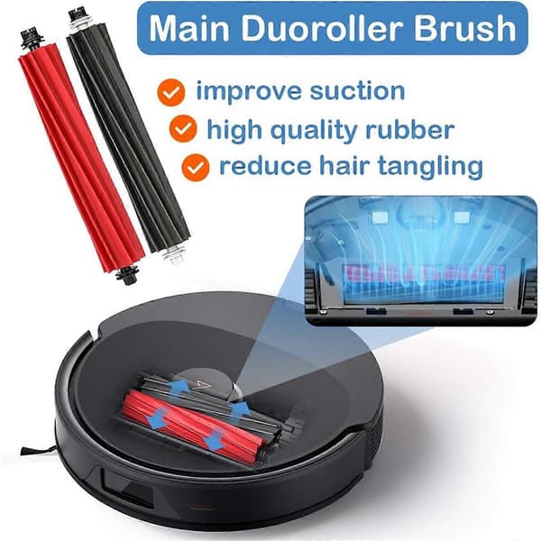 Udskiftningsdelsæt til Roborock Q8 Max & Q5 Pro Robotstøvsuger [JUN] plastic 51