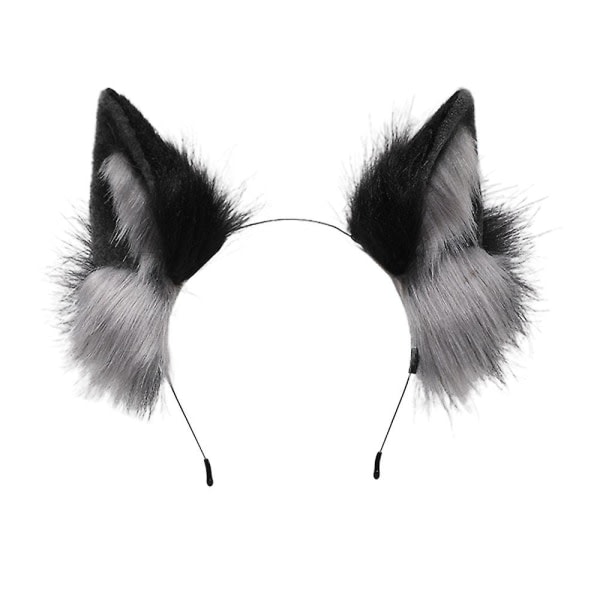Mouse Ears Headband, 2 pcs Sequin Headband Glitter Hair Band
