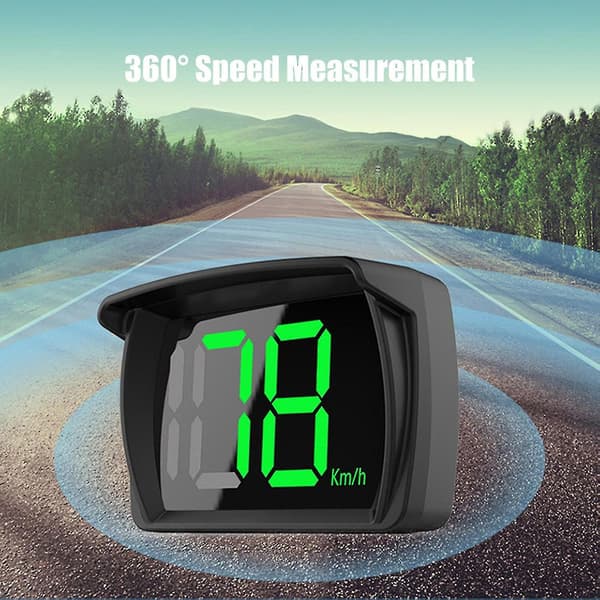 Universal Bil HUD Hastighetsmätare Digital GPS Display MPH för Alla Fordon[JUN]