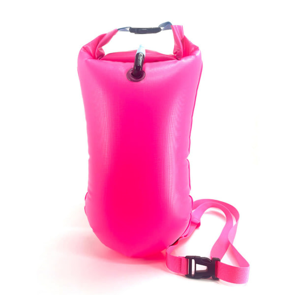 20L Oppblåsbar Åpen Simboje Flyte Vanntett Air Dry Bag Rosa