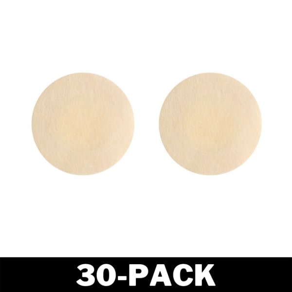 Självhäftande Cirkulära Nipple Covers Beige 30-Pack
