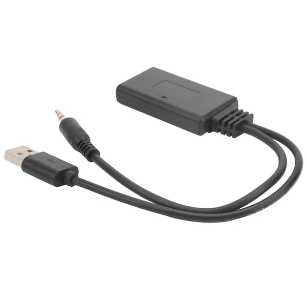 Bluetooth 5.0 Lydsender med 3,5 mm AUX & USB-port for bil [JUN]