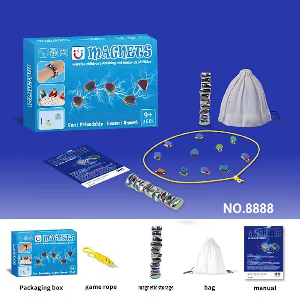 Magnetiskt Schackspel - Magnetiskt Schackpussel Strategispel - Julklapp B